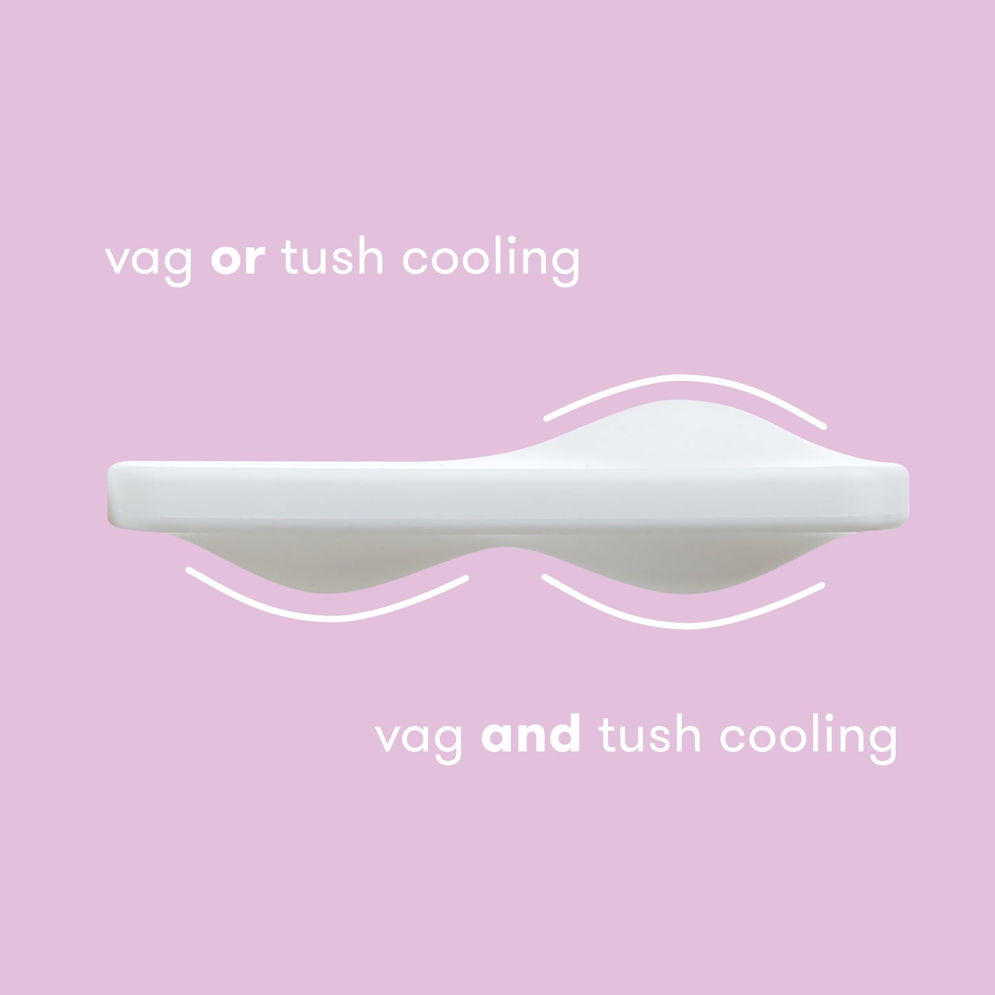 Portable Perineal Cooling Comfort Cushion for Hemorrhoids