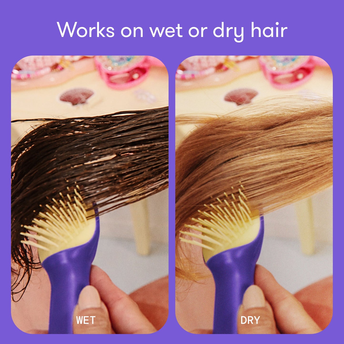 Detangling Hair Brush for Kids, All Hair Types