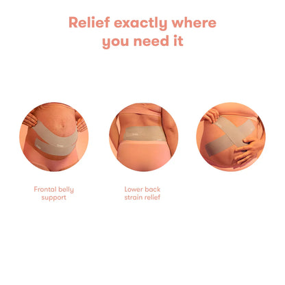 Pain & Strain Relief Tape 18ft 2ct