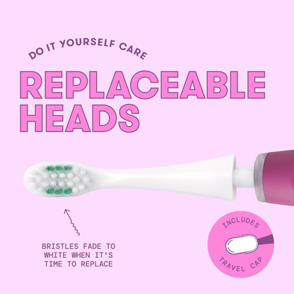 Electric Toothbrush Heads for Kids, 3 Ct