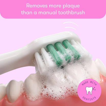 Electric Toothbrush Heads for Kids, 3 Ct