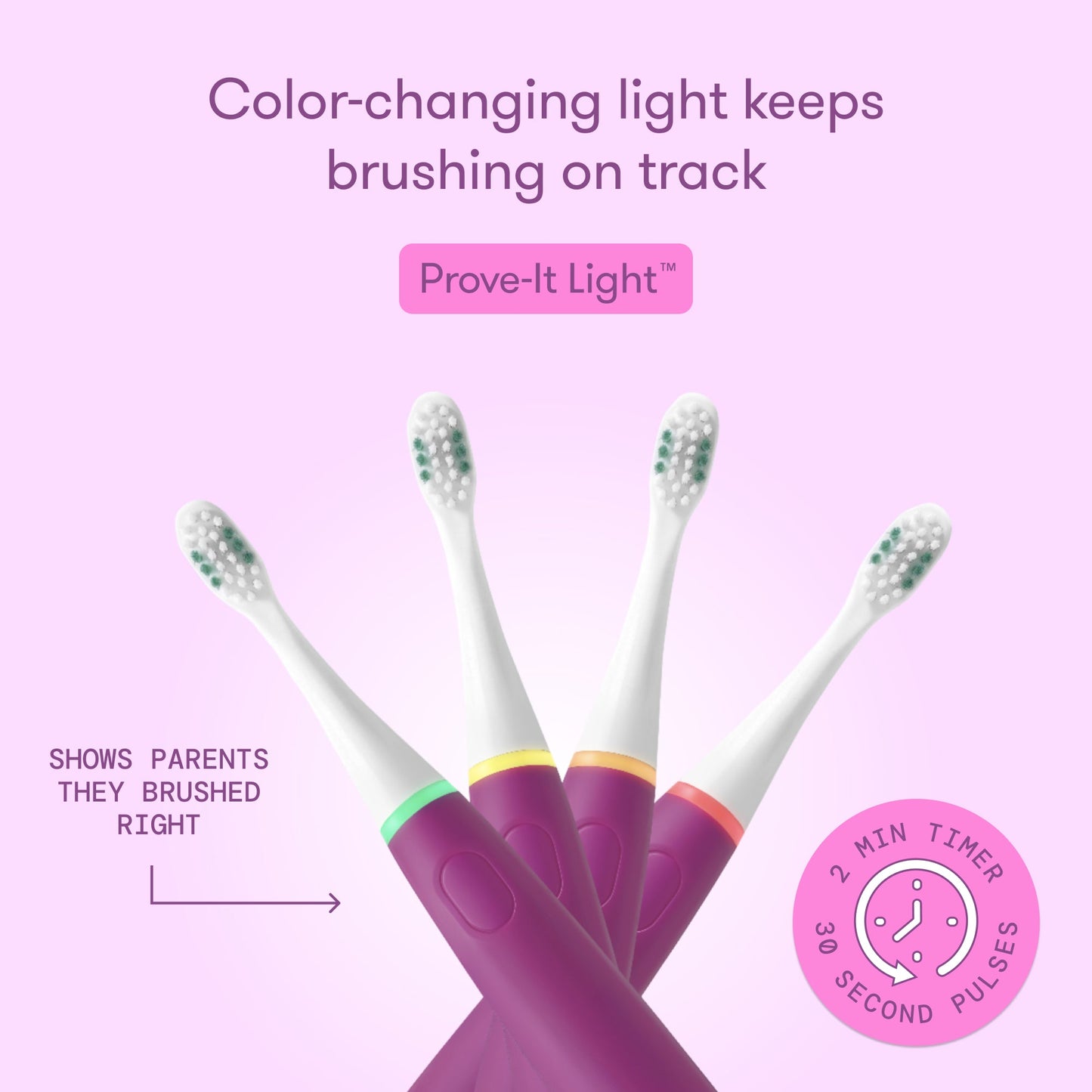 Electric Toothbrush Heads for Kids, 3 Ct