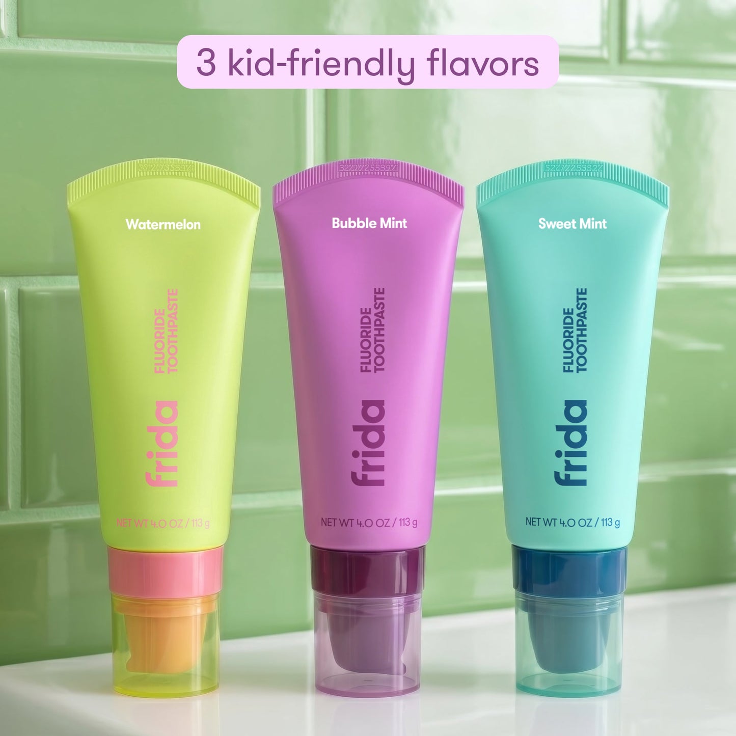 Fluoride Toothpaste for Kids, 4 oz