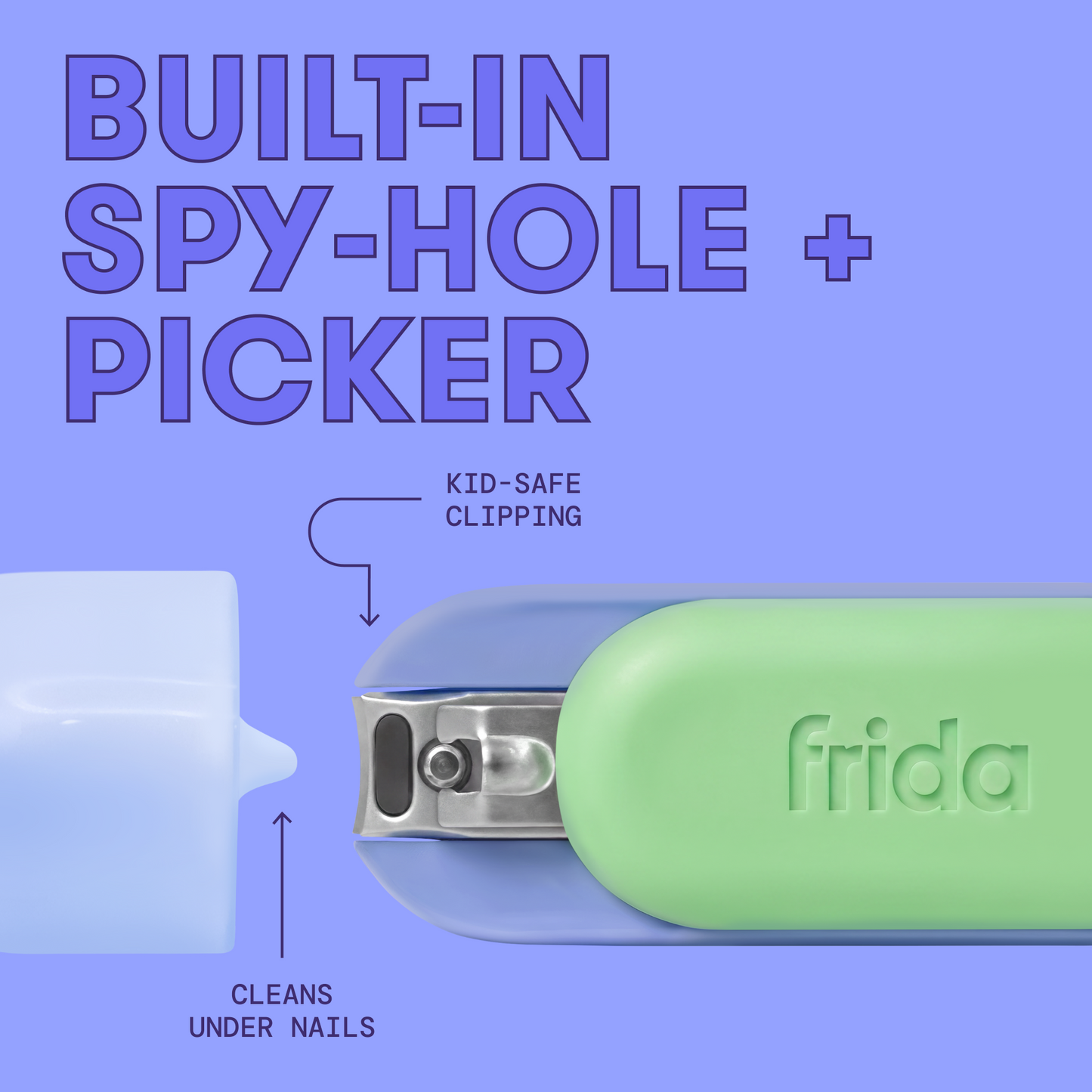 Nail Clipper + Picker for Kids, 1 Ct