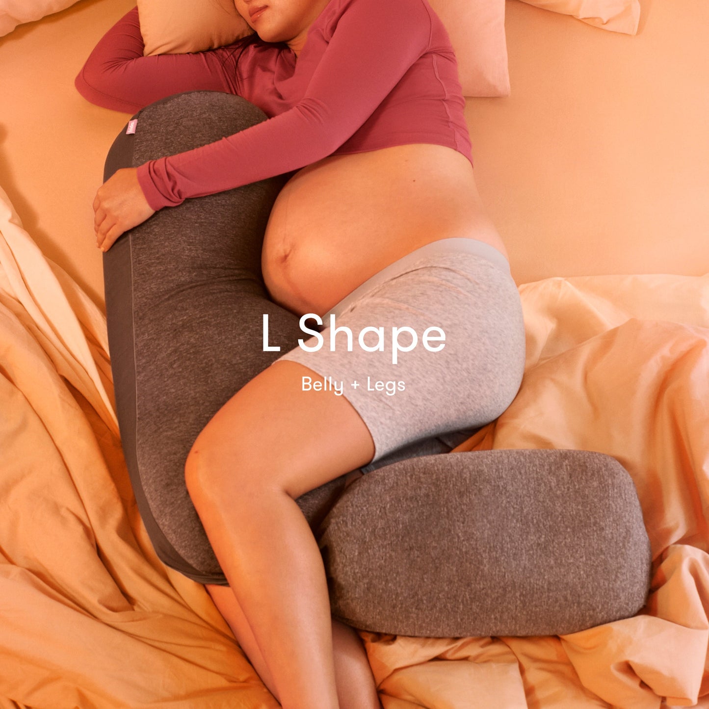 Adjustable Keep-Cool Pregnancy Pillow