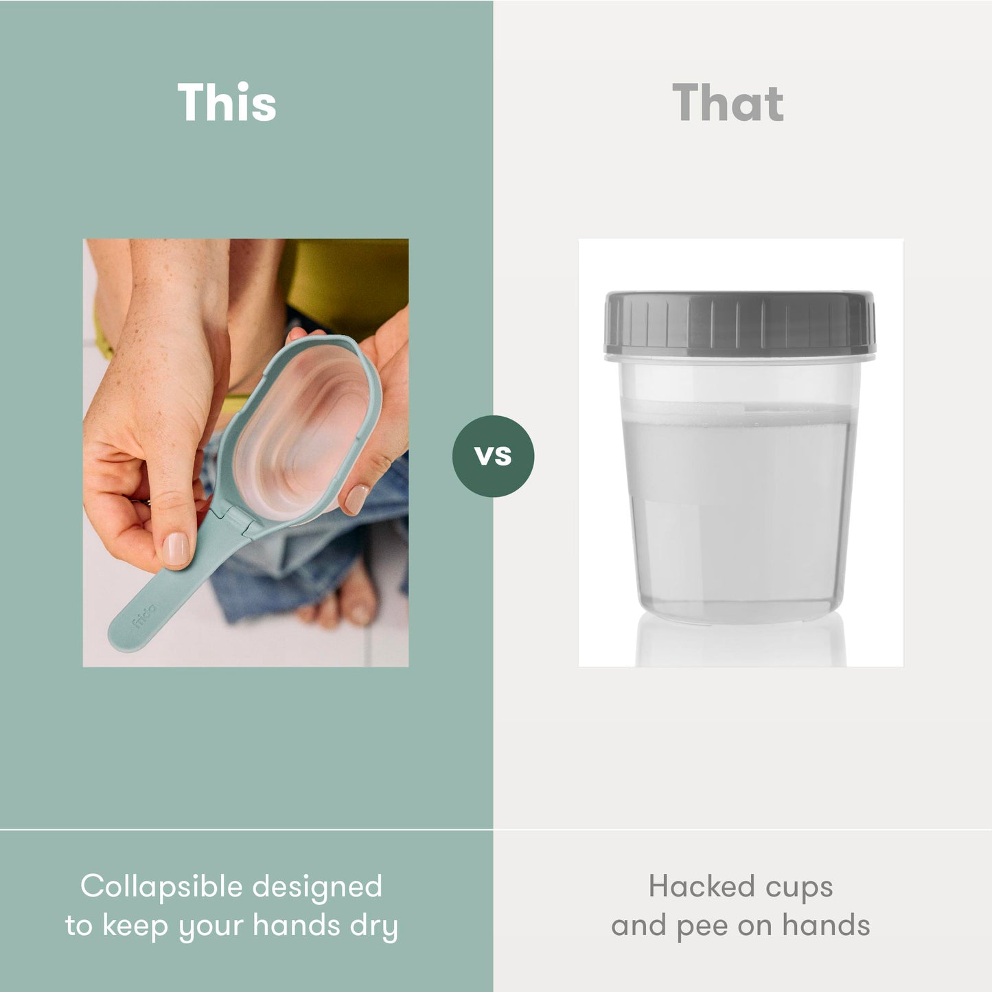 No Mess Pee Cup, US, Master 20