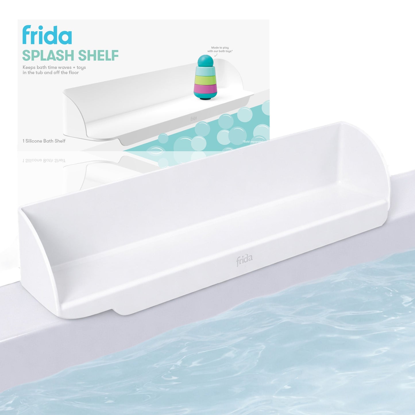 Splash Bathtub Shelf